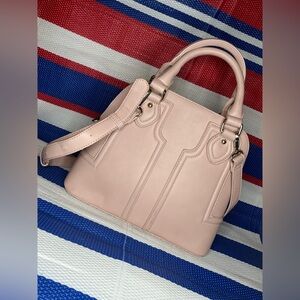 🎉✨ NWOT Sole Society Marcy Satchel Purse Blush Pink Removeable Crossbody Strap